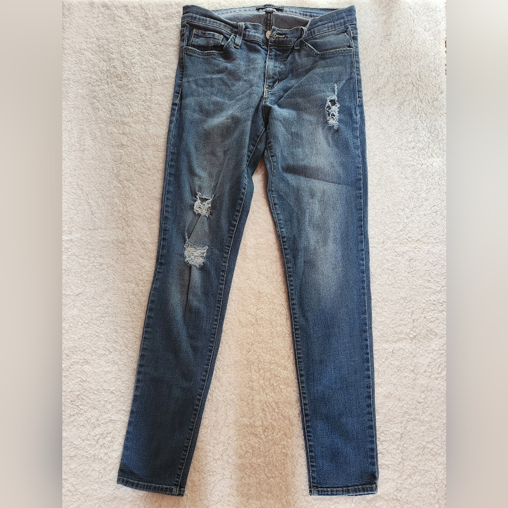 Flying Monkey Blue Skinny Jeans with Classic Indigo Finish